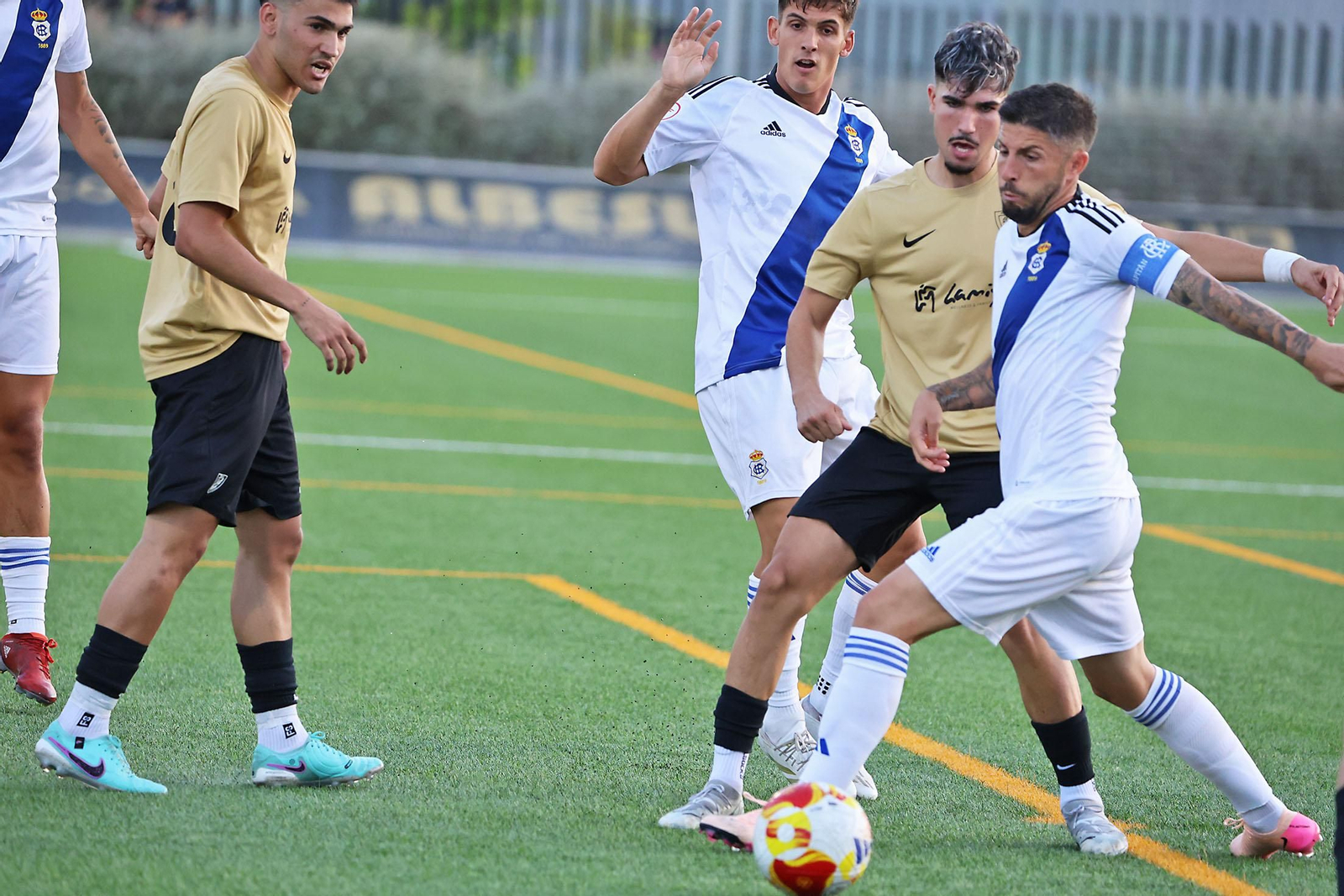Las imágenes del CD Lamiya - Recreativo de Huelva