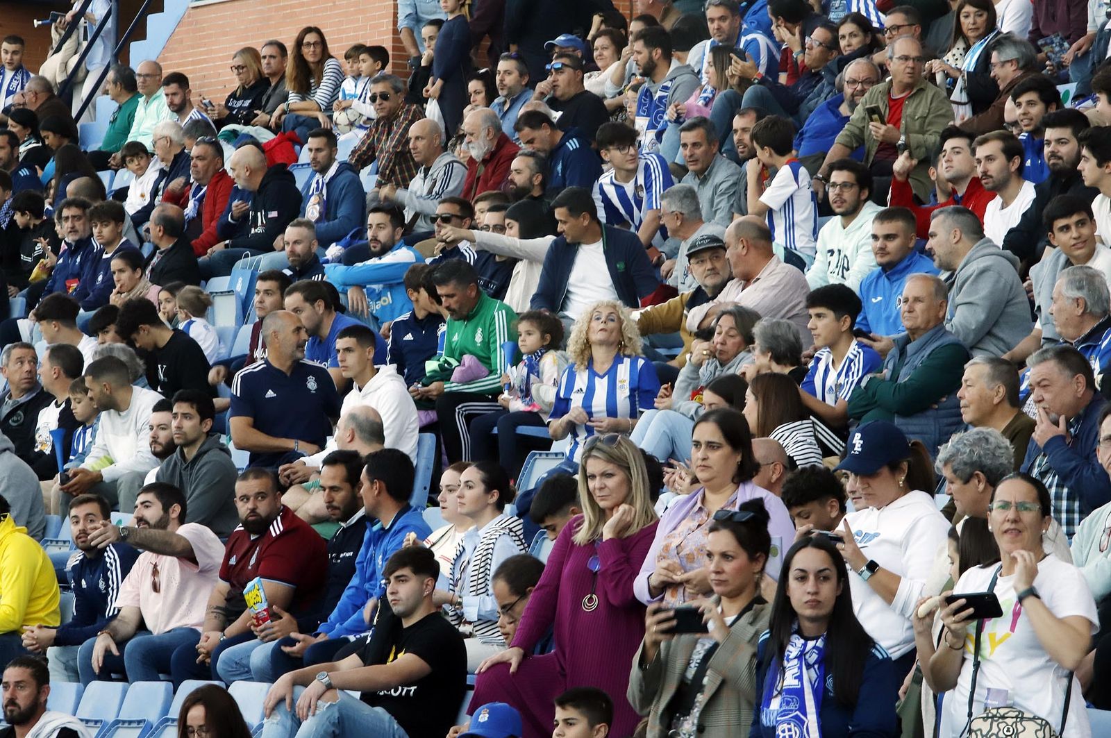 Imágenes del Recreativo Huelva-At Sanluqueño