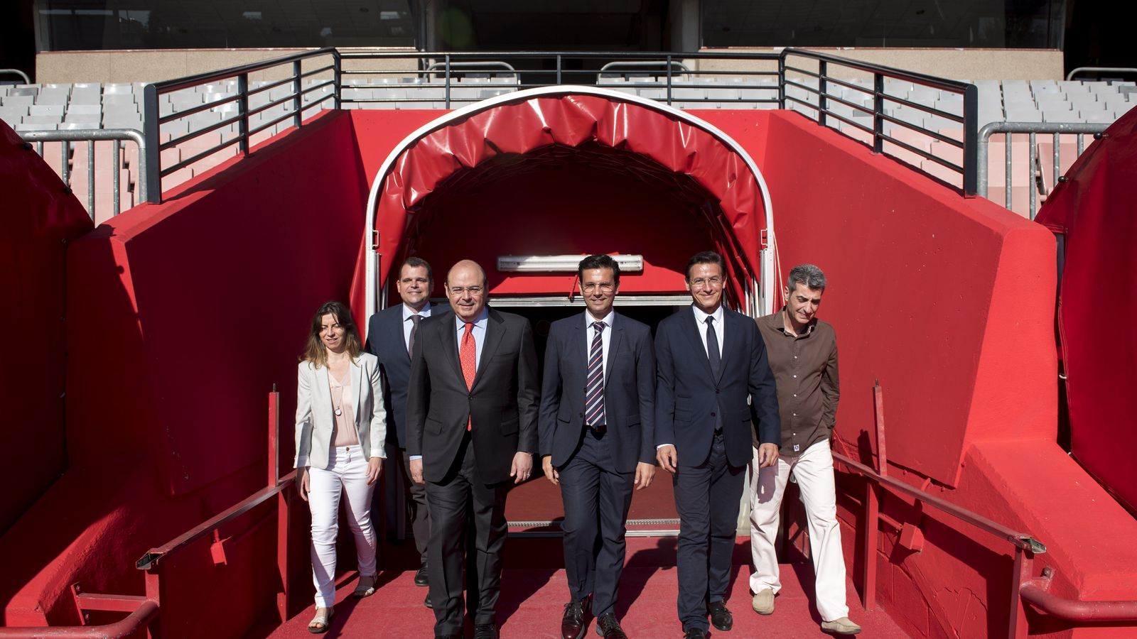 Los candidatos, en Los Cármenes.