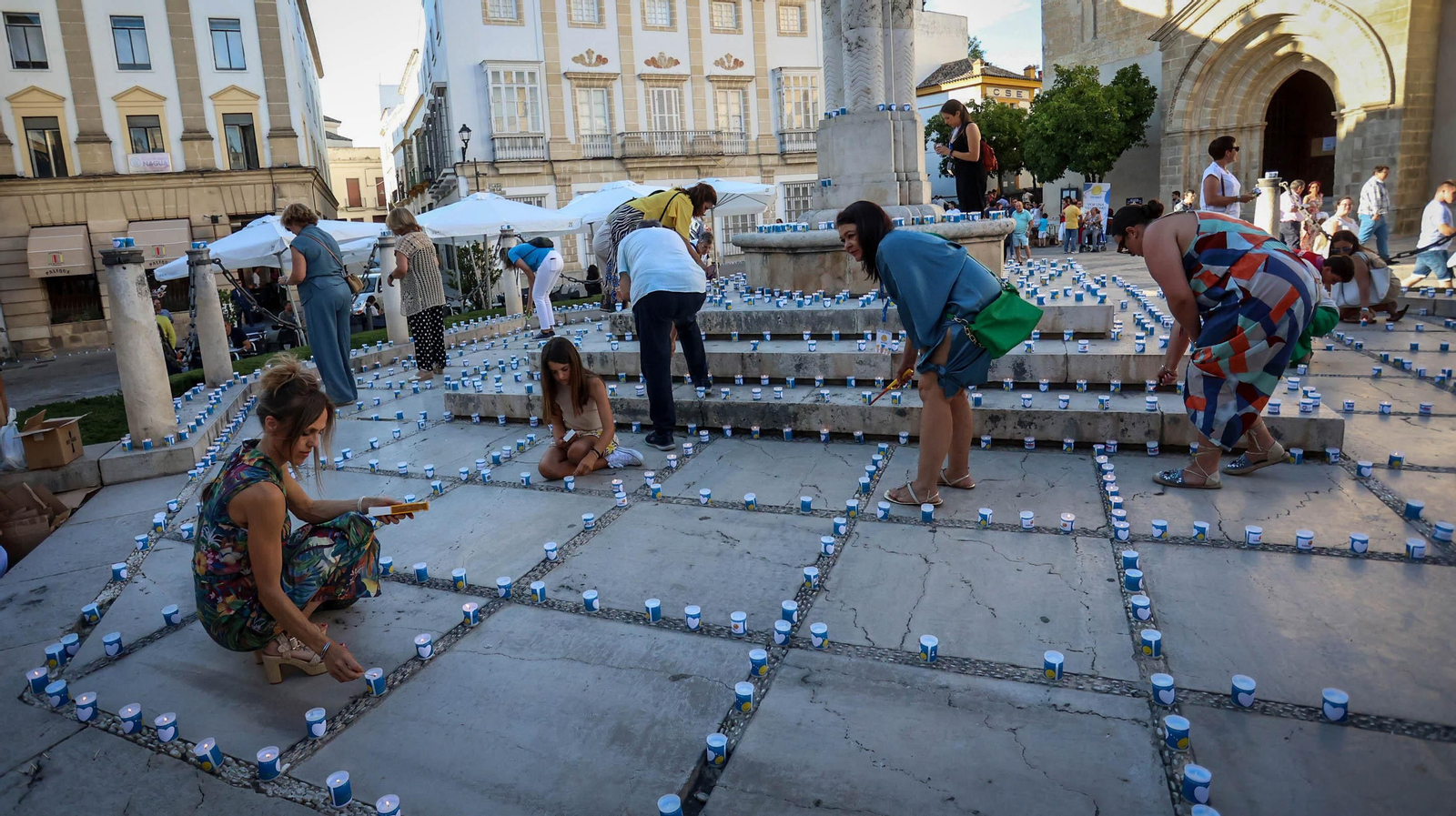 Noche de las Candelas de ASPANIDO en Jerez