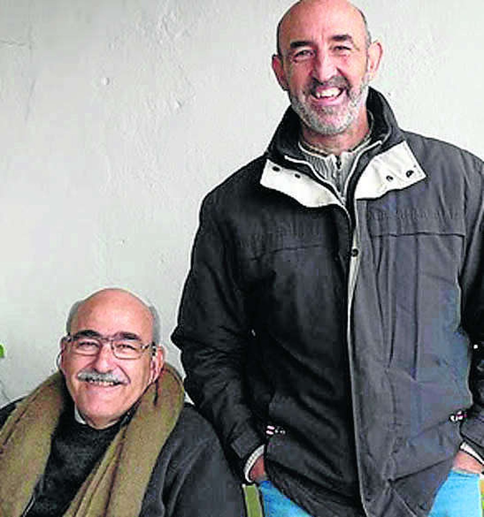 Los autores, José y Agustín García Lázaro.