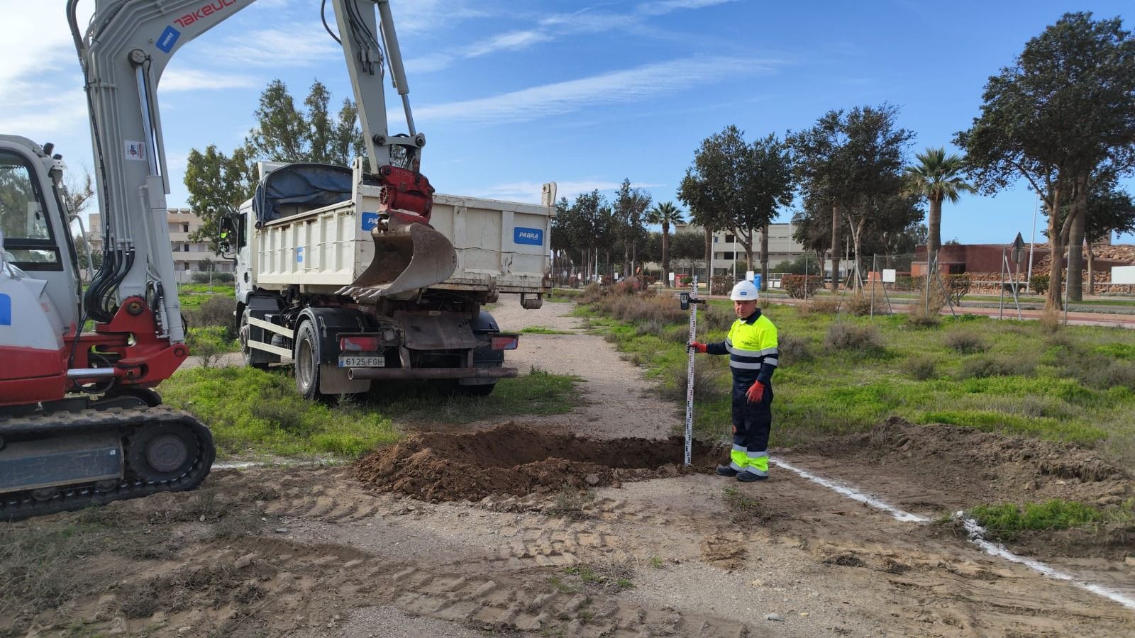 La Casa Club, en obras.