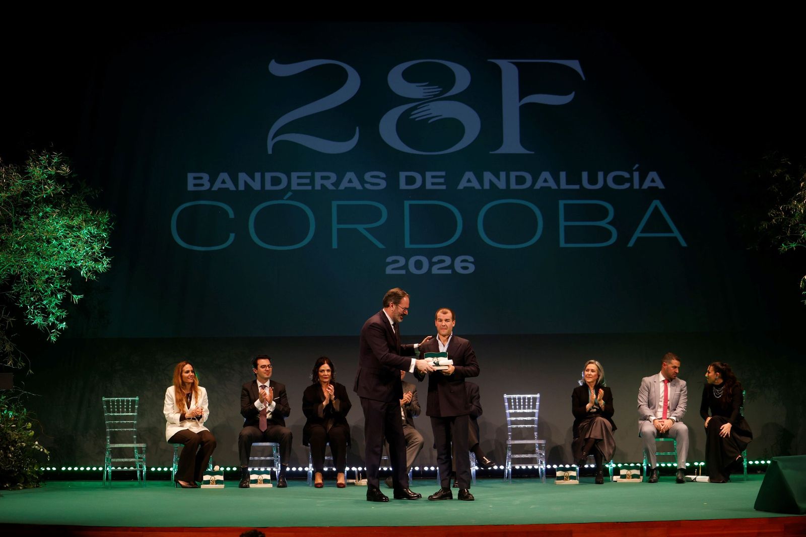 La entrega de las Banderas de Andalucía por el 28F en Córdoba, en imágenes