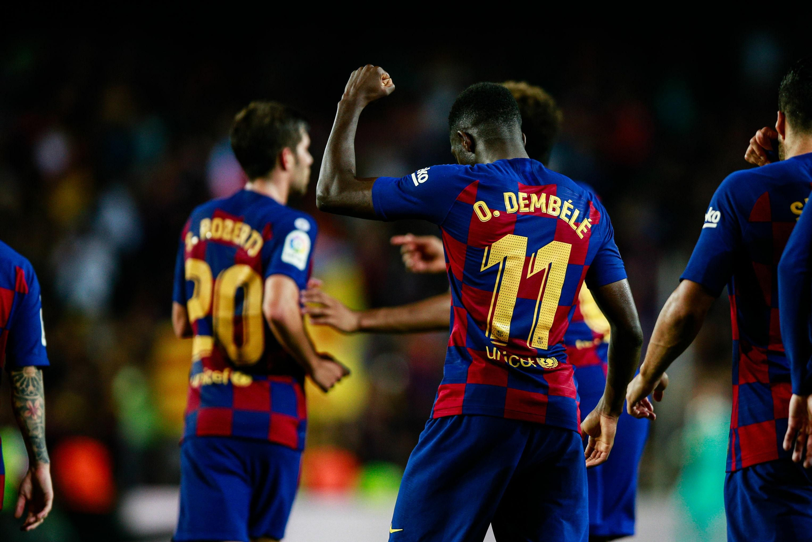 Las imágenes del Barcelona-Sevilla Las imágenes del Barcelona-Sevilla