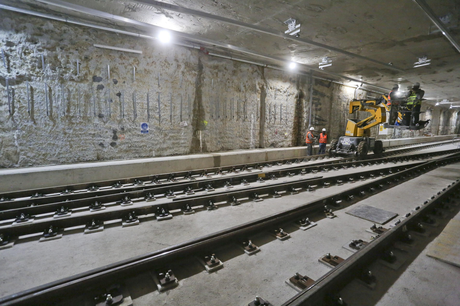 Así avanza el Metro hasta el Centro de Málaga