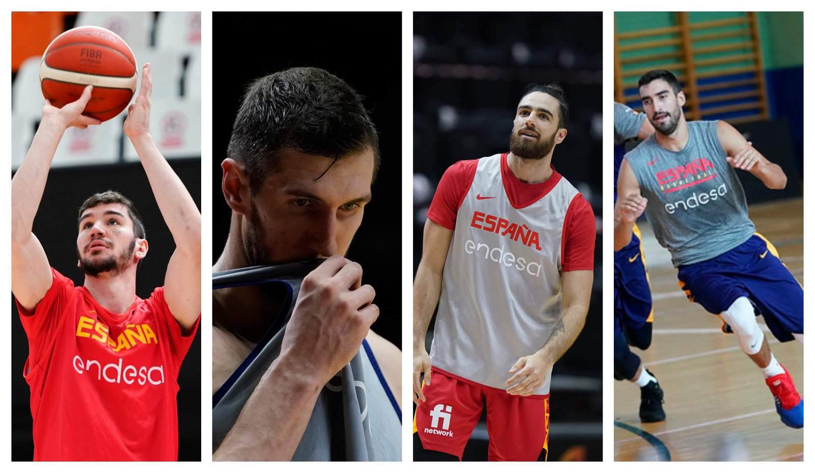 Darío Brizuela, Rubén Guerrero, Francis Alonso y Jaime Fernández.