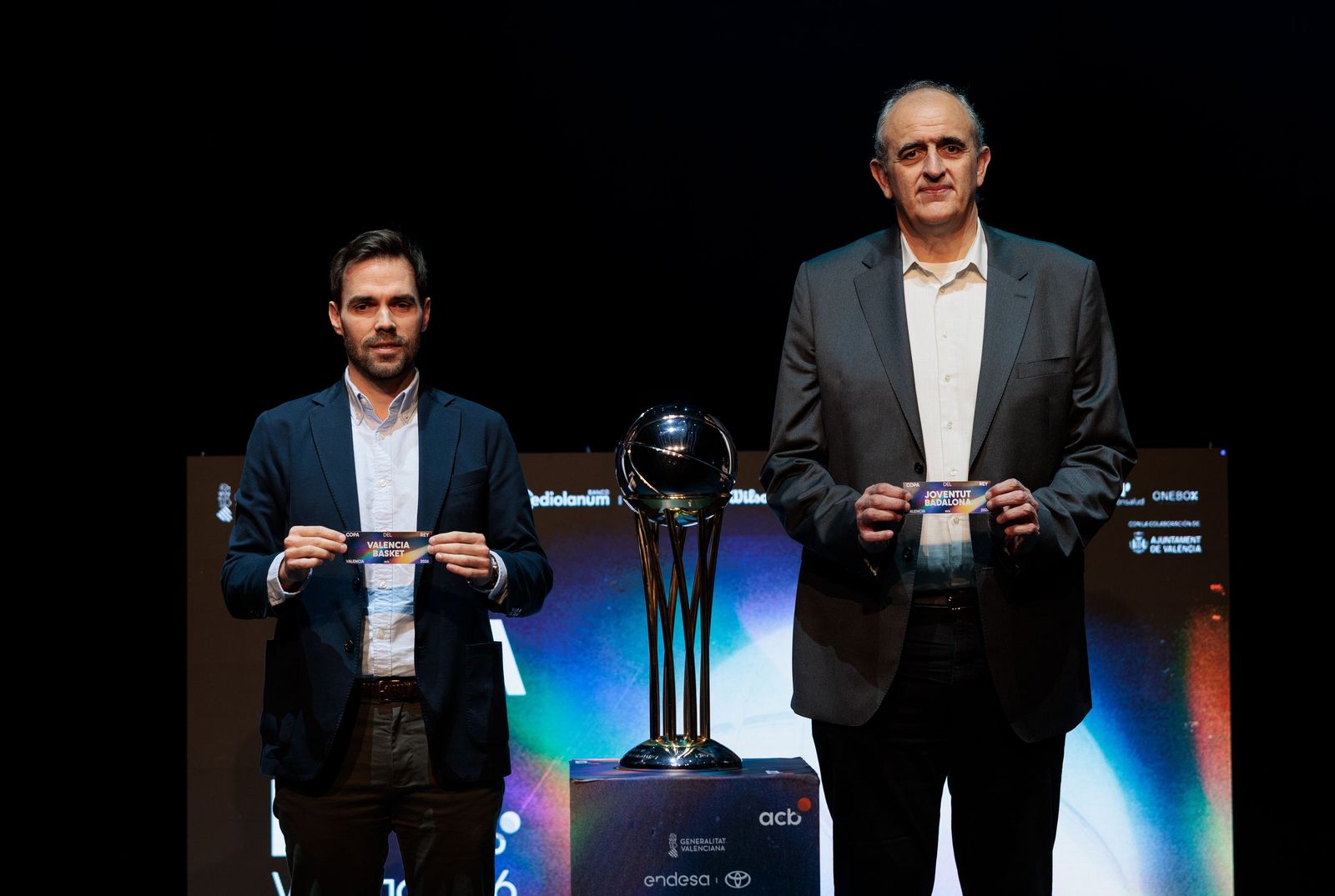 El sorteo de la Copa ACB de Valencia, en fotos