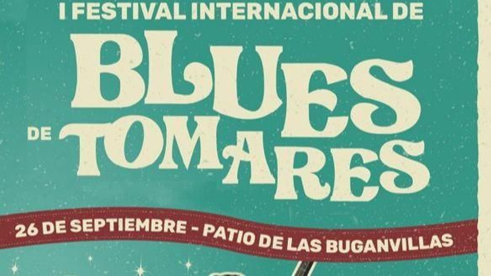 Cartel del Festival Internacional Blues Tomares