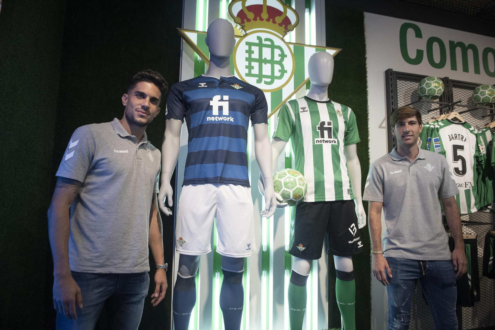 La jornada del Betis, en imágenes