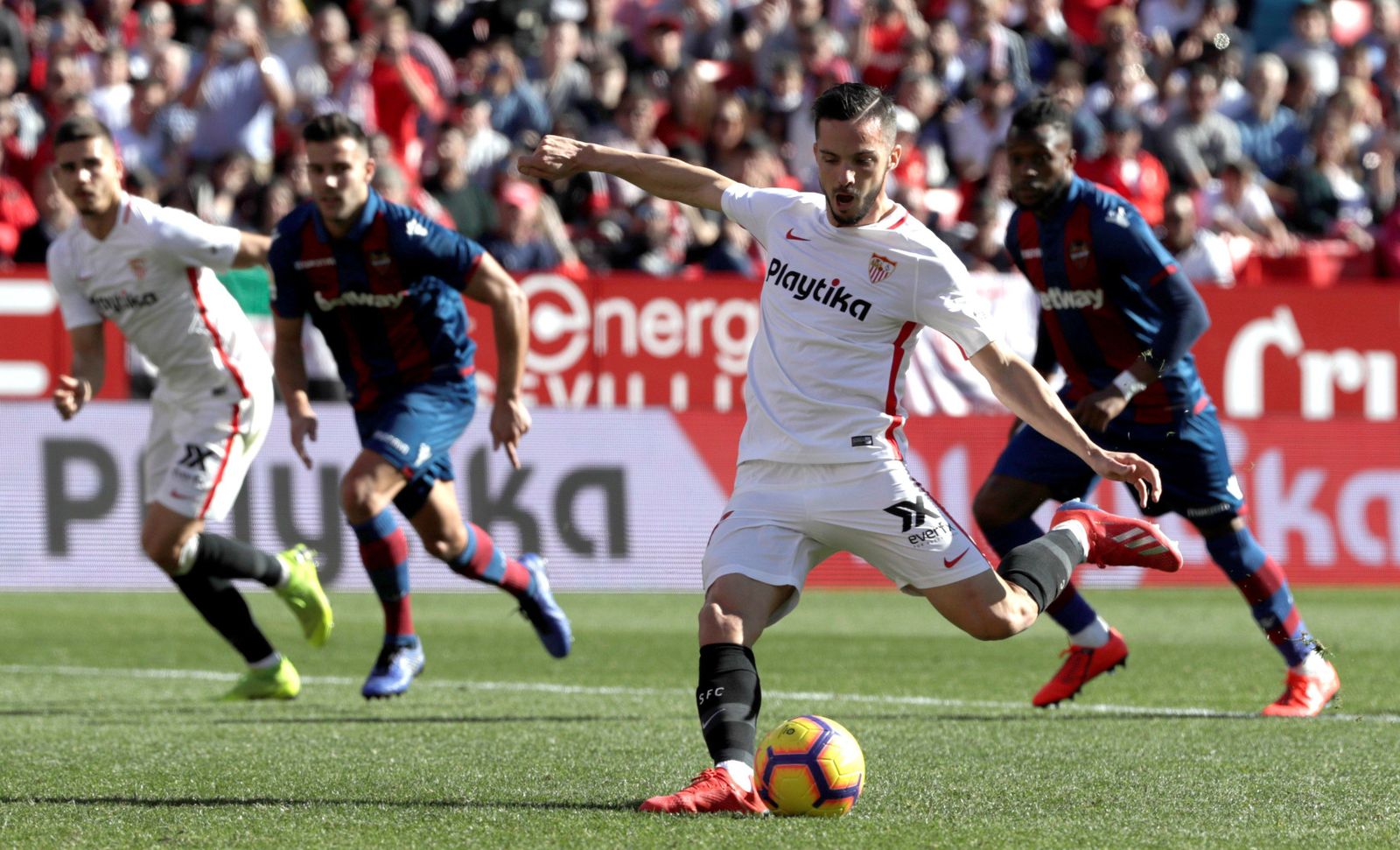 Las imágenes del Sevilla FC - Levante
