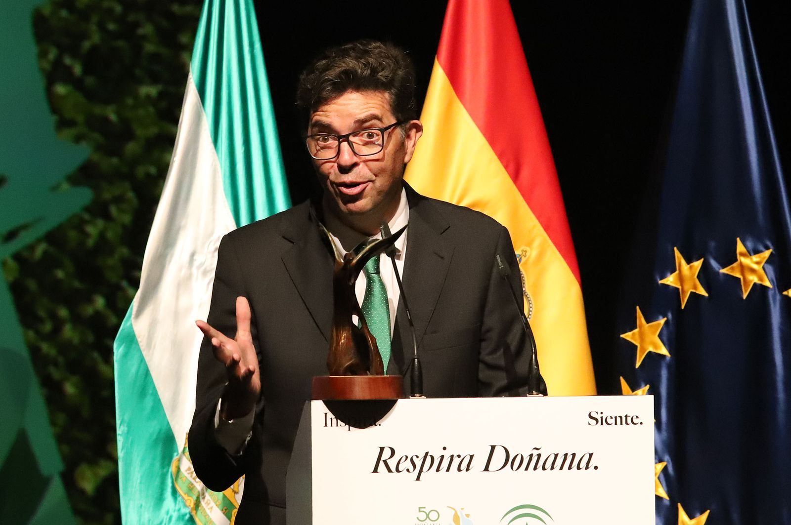 Imágenes del acto del 50 aniversario de Doñana