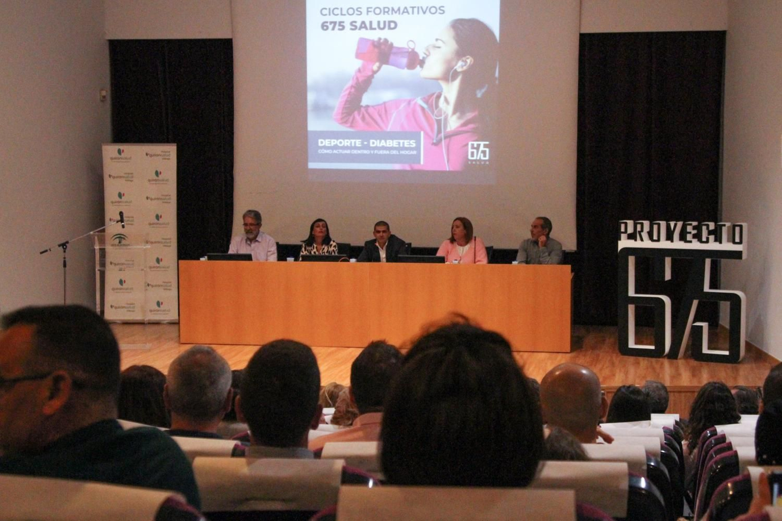 Las fotos de la charla sobre deporte y diabetes