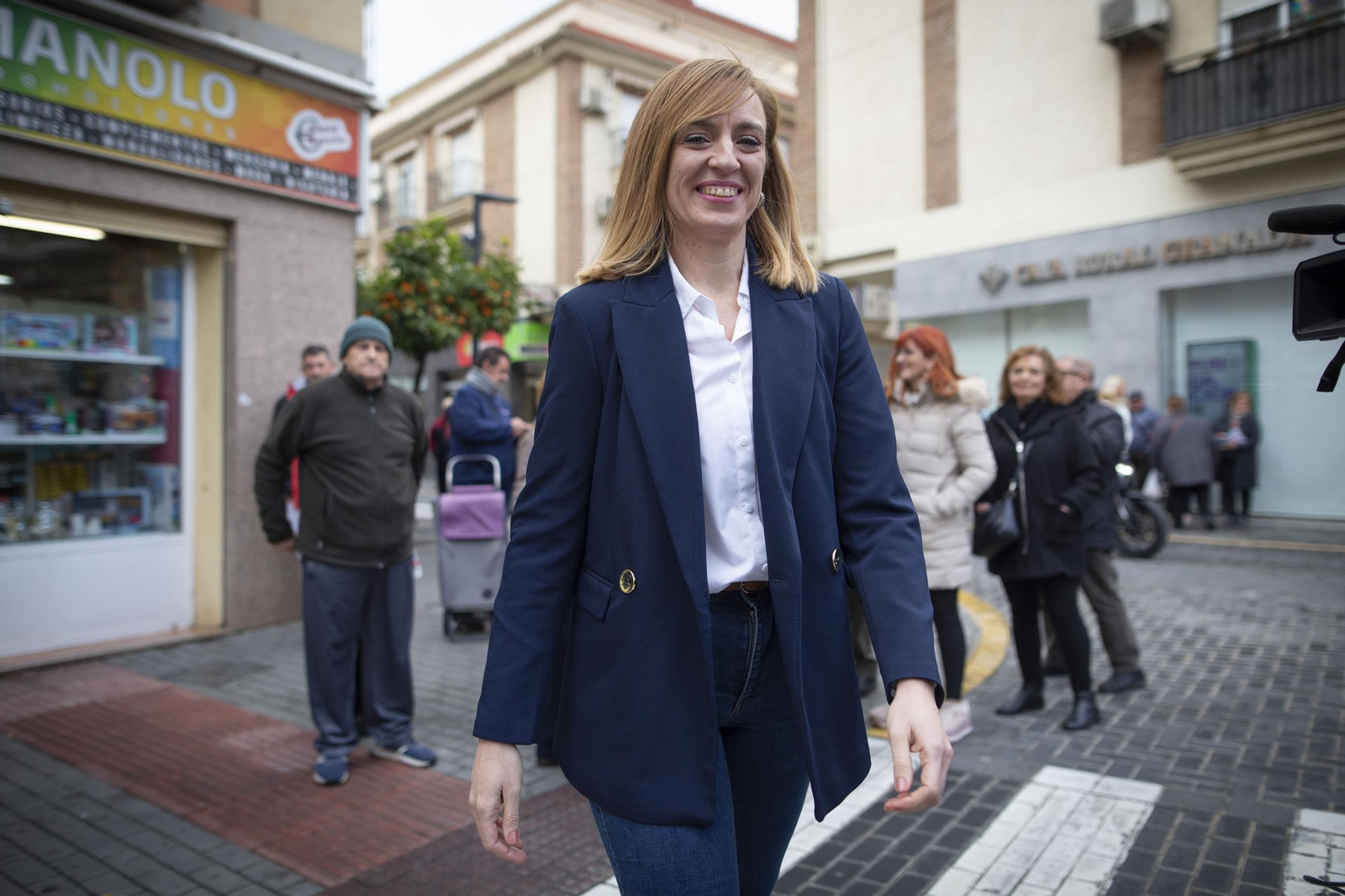 La exalcaldesa socialista de Maracena, Berta Linares.