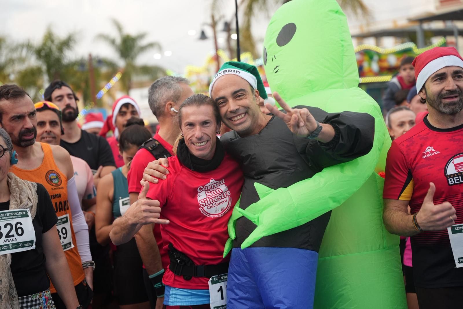 Imágenes de la XII Carrera San Silvestre Chiclanera