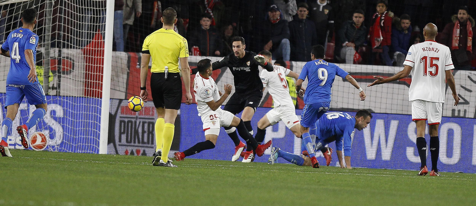 El Sevilla-Getafe en imágenes