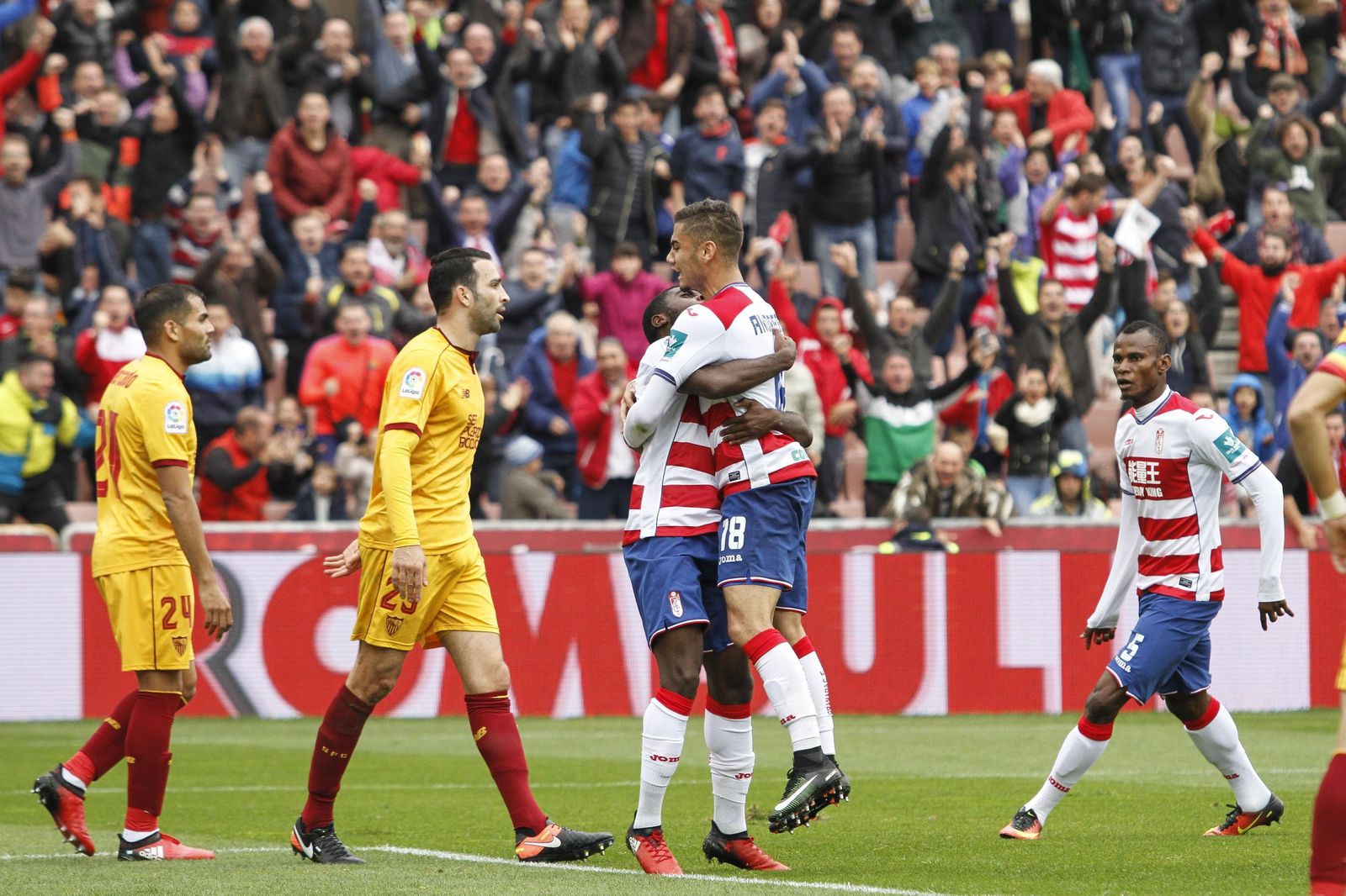 El Granada-Sevilla, en imágenes