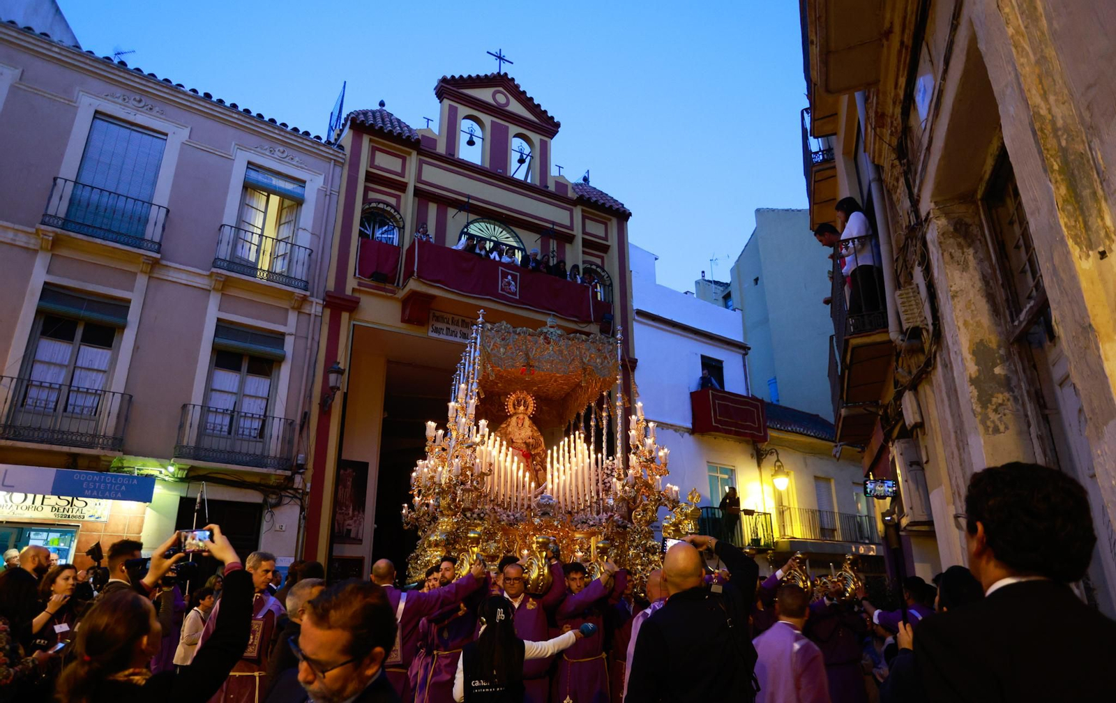 Fotos de La Sangre este Miércoles Santo en Málaga Fotos de La Sangre este Miércoles Santo en Málaga