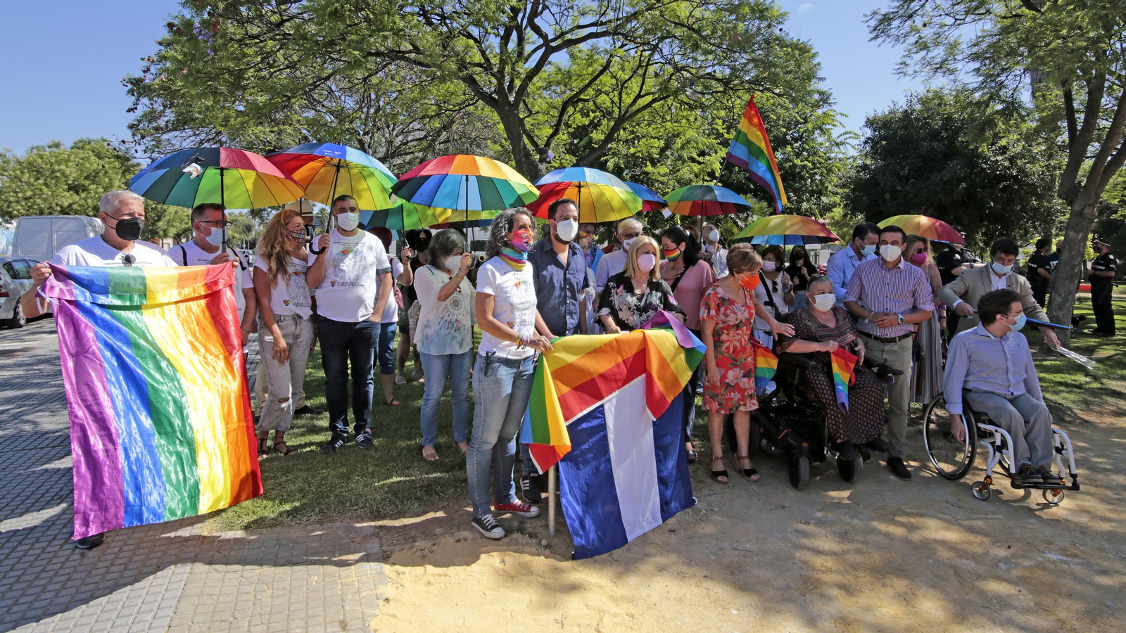 El Día del Orgullo LGTBIQA+ en Jerez, en imágenes