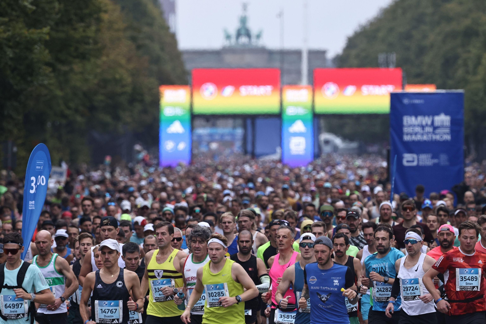 Fotogalería del Maratón de Berlín