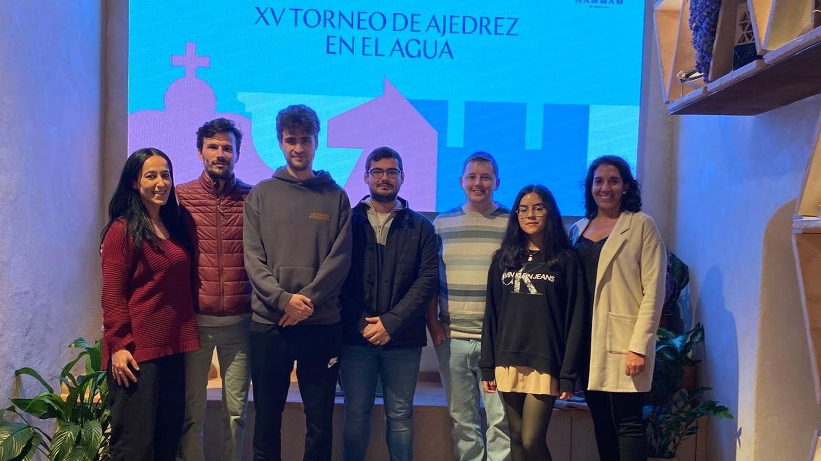 Los finalistas del Torneo de Ajedrez en el Agua