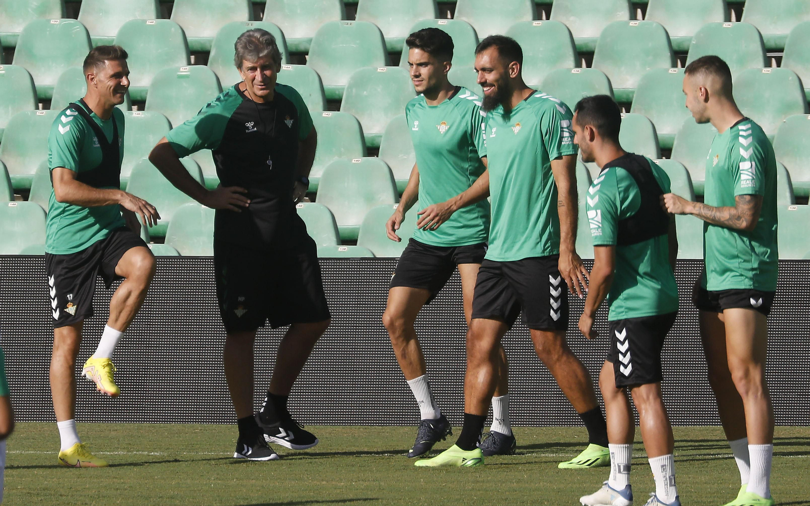 La jornada del Betis, en imágenes