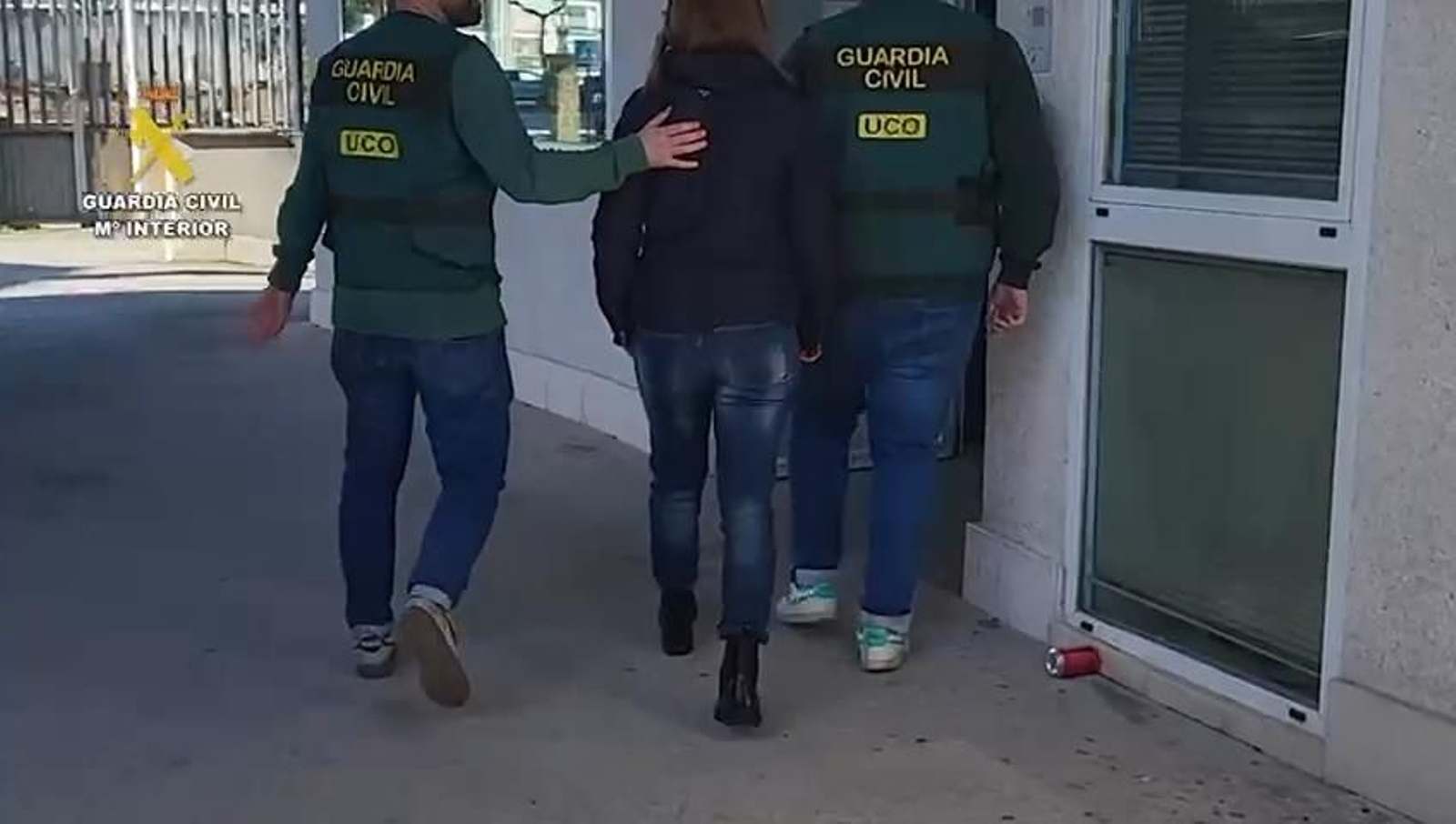 Detención de la mujer del empresario arrestado en Villacarrillo