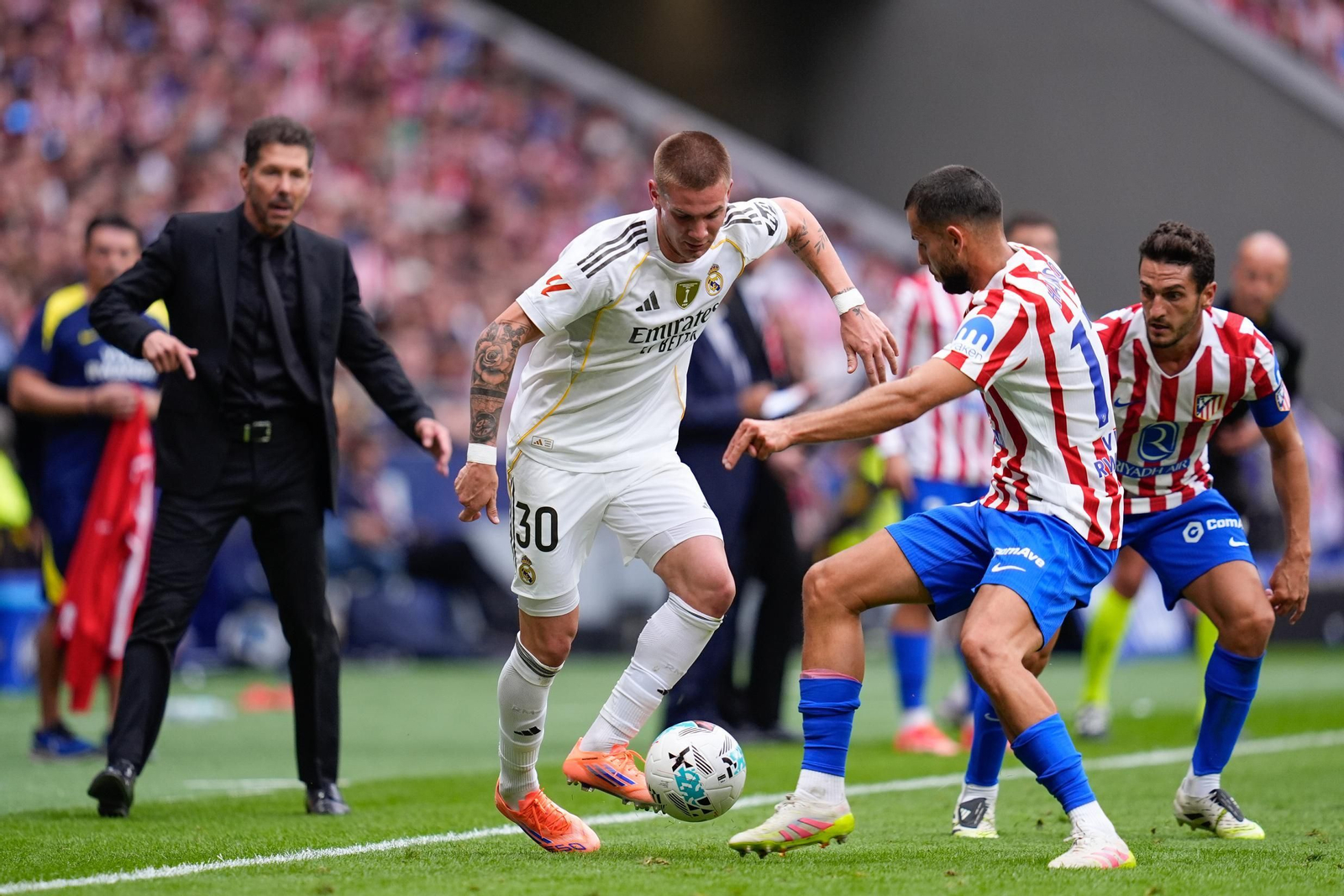 Las mejores fotos del Atlético - Real Madrid