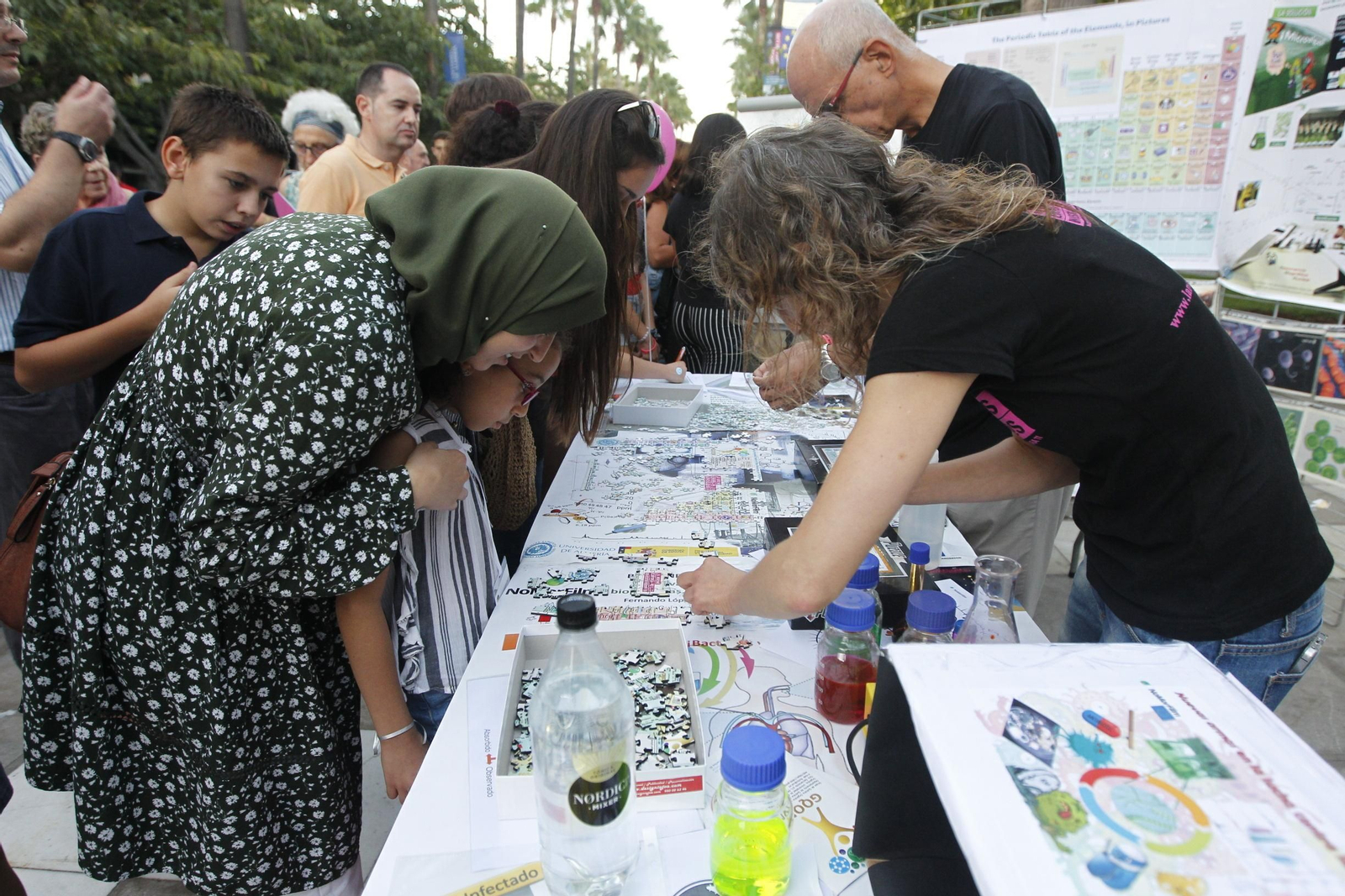 Fotogalería Noche Europea de los Investigadores. Universidad de Almería-UAL