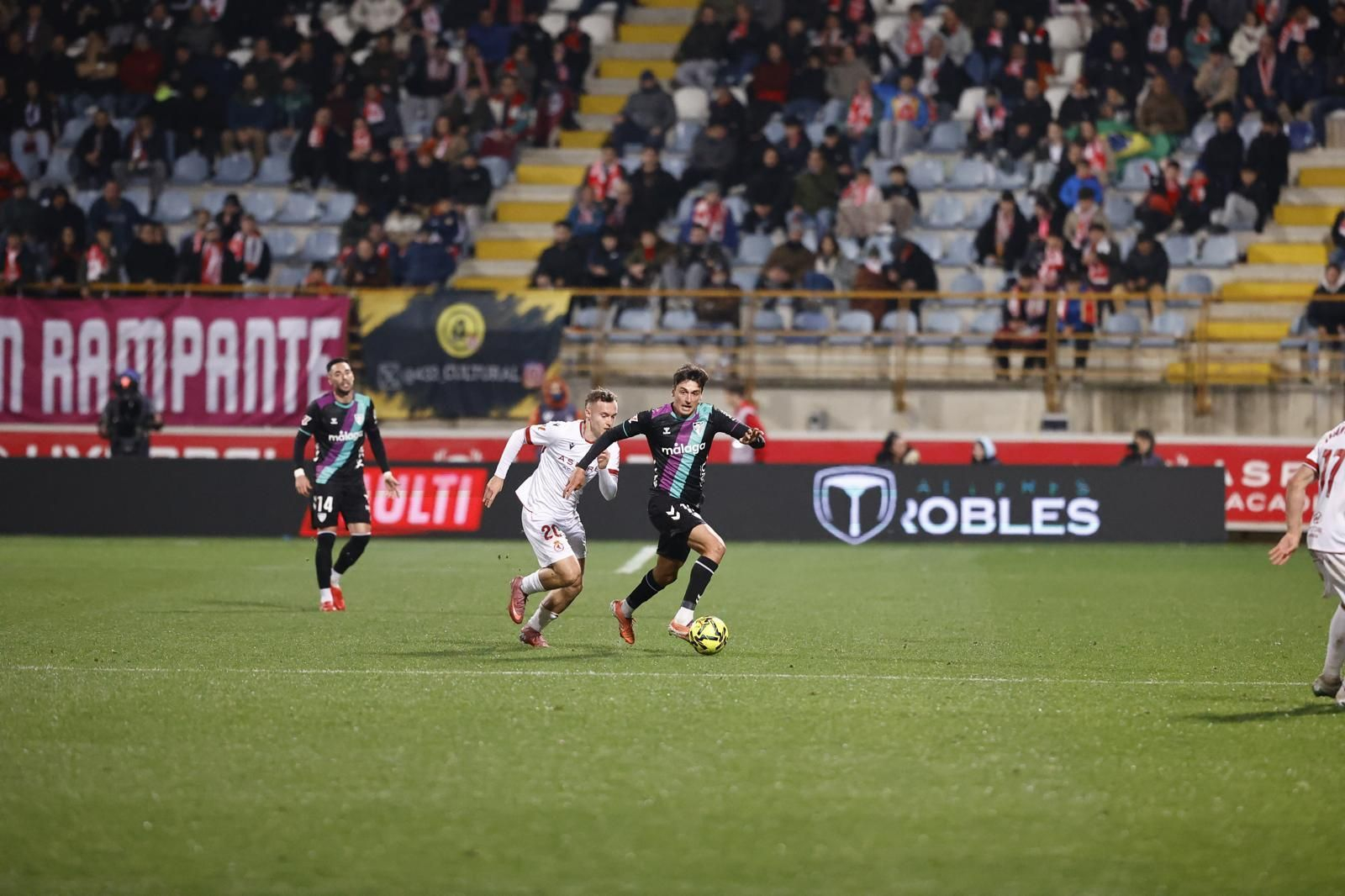 Cultural Leonesa-Málaga CF: Las fotos del partido