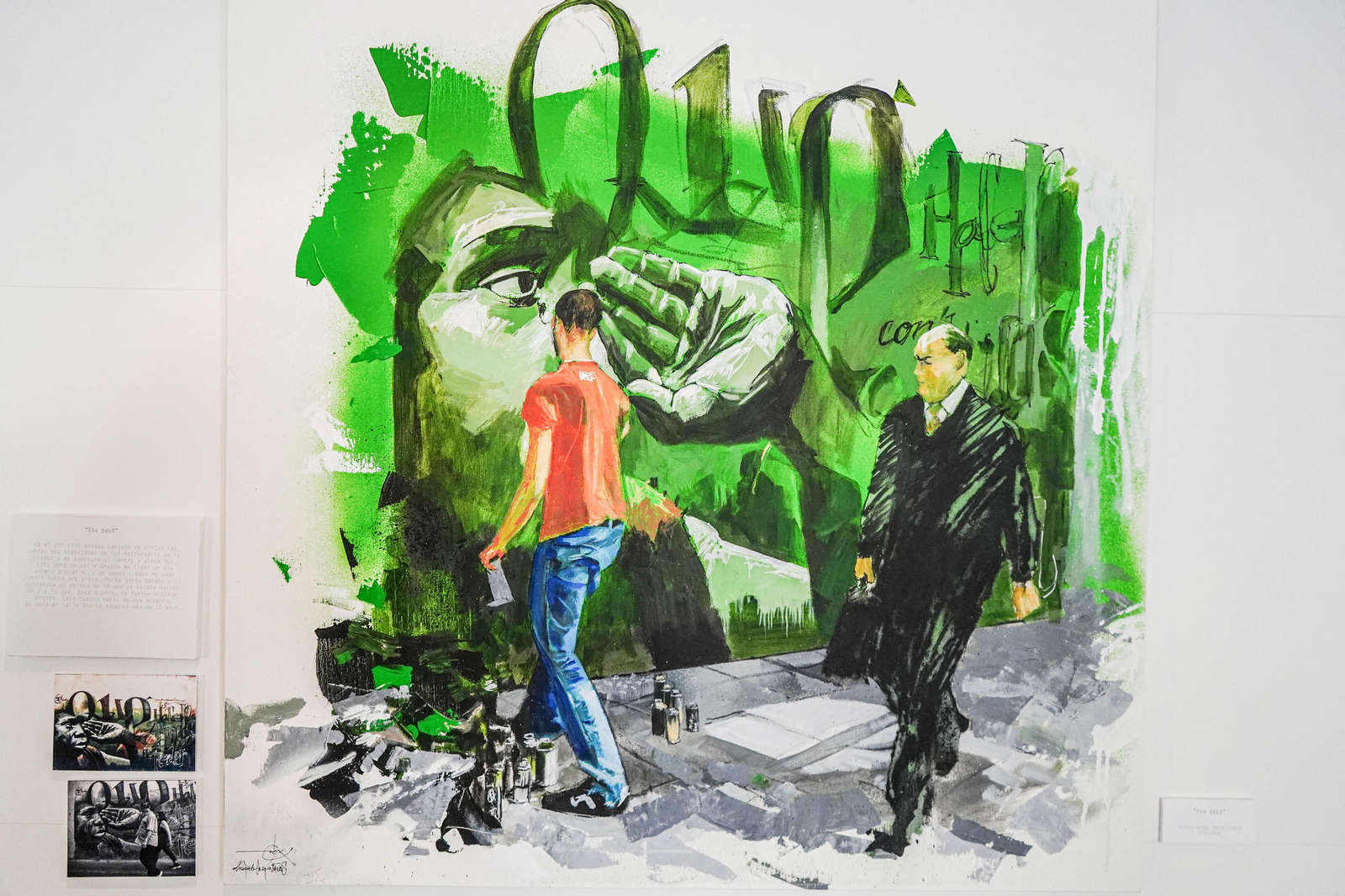 Una de las pinturas favoritas de Raúl.