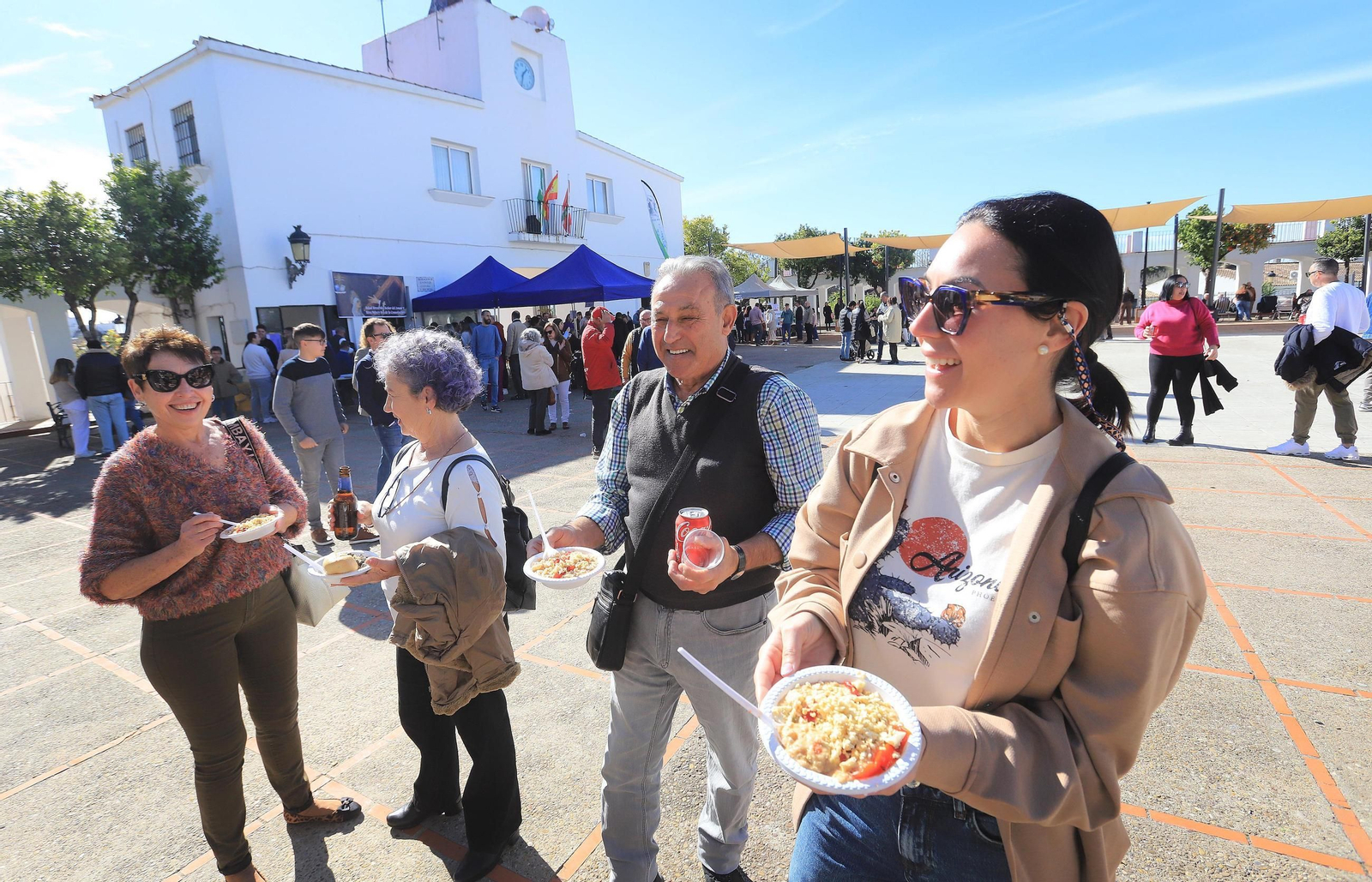 Las fotos de la desgustación de ajo campero este sábado en Jerez