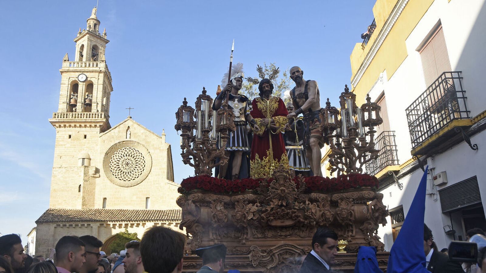 Paso del Prendimiento en Córdoba.