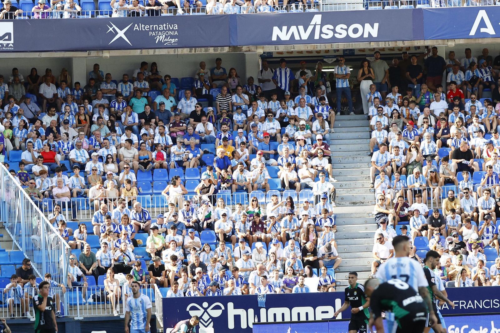Búscate en las gradas de La Rosaleda en el Málaga CF-Burgos