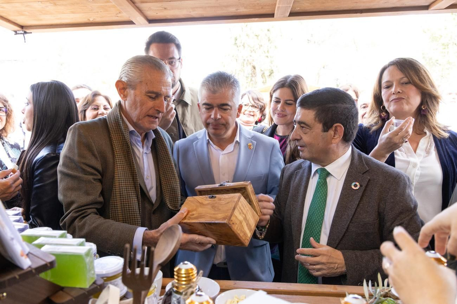 Homenaje a los agricultores de Jaén en la Fiesta del Primer Aceite en Martos (I)
