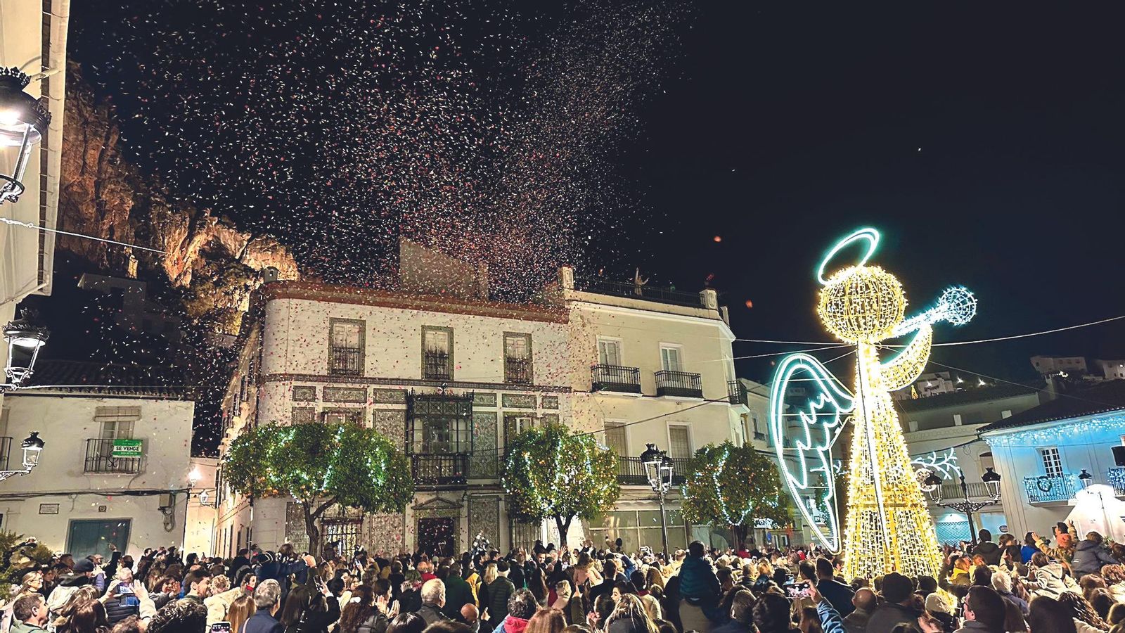 Ambiente en el centro de Ubrique.