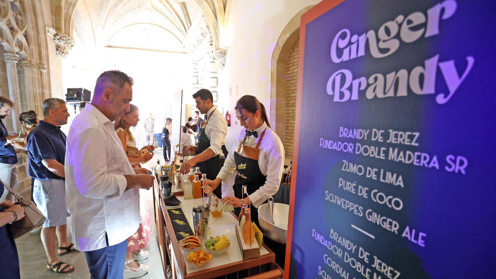 Brandy Mixing Night en los Claustros de Santo Domingo de Jerez