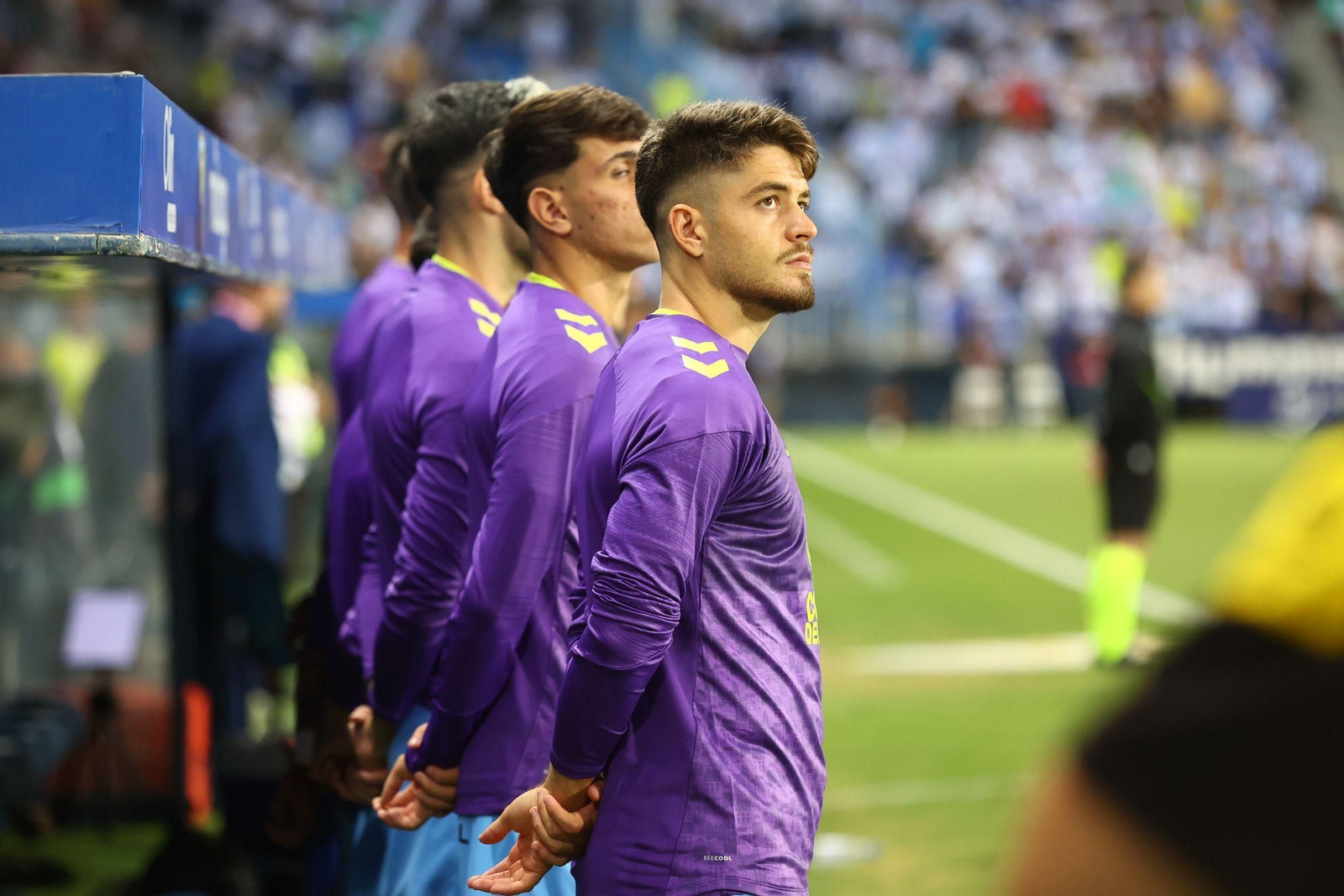 El Málaga CF - Elche, en fotos
