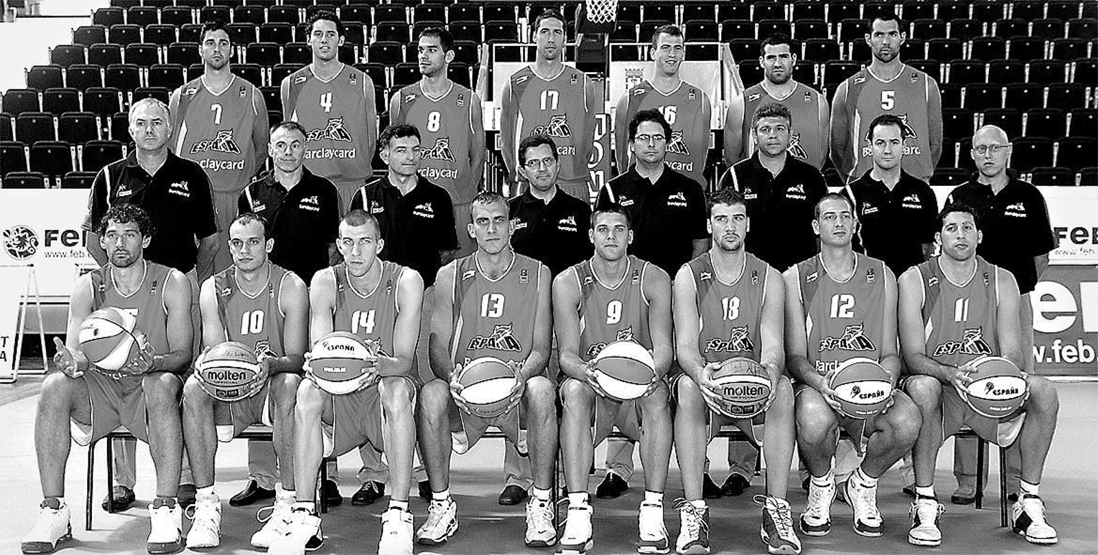 Las fotos de Manolo Rubia en su etapa en el Unicaja