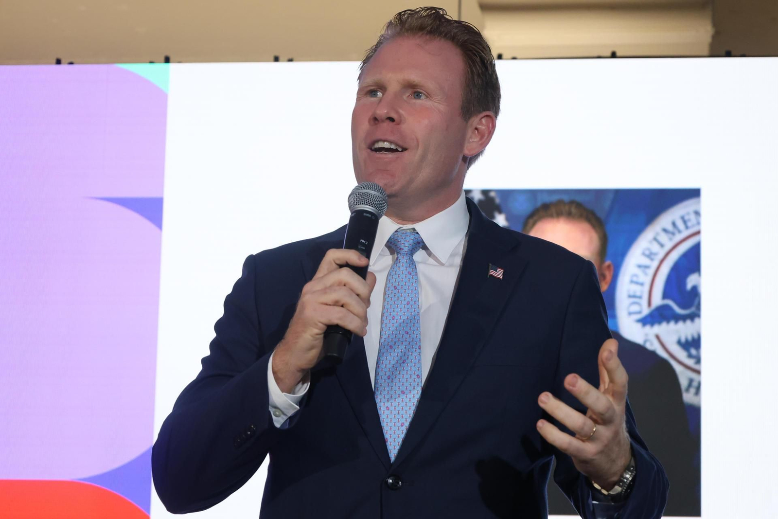 Foto de archivo del director de Grupo de Trabajo de la Casa Blanca para el Mundial 2026, Andrew Giuliani.