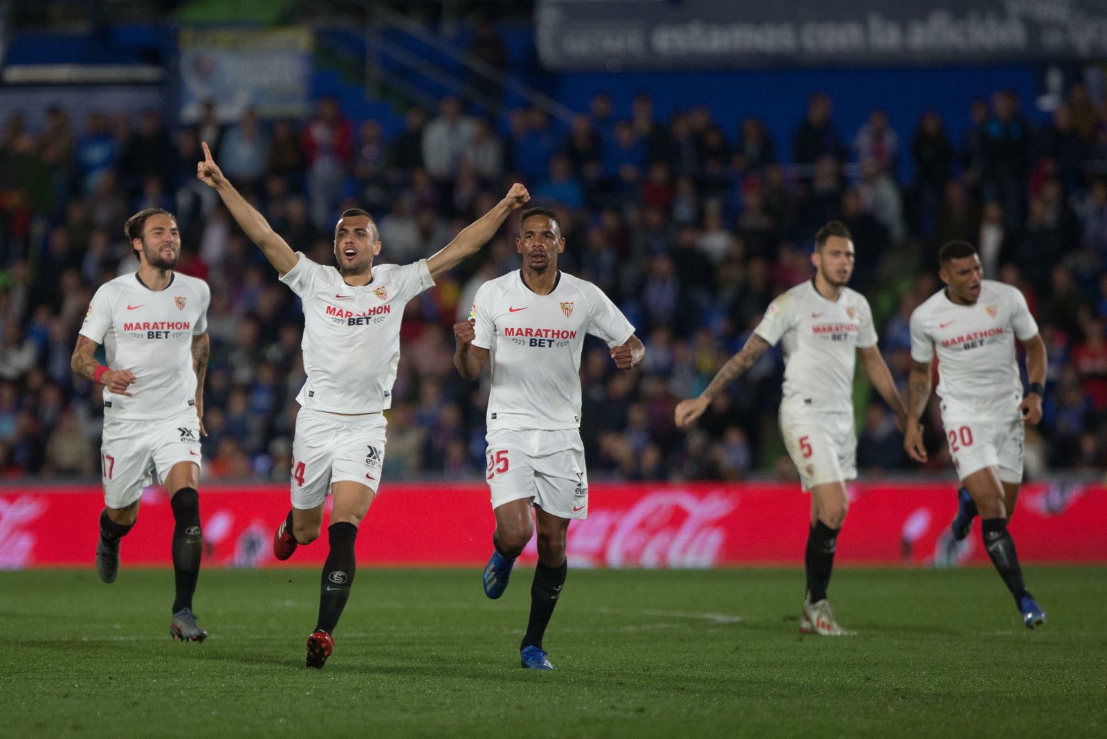 Las imágenes del Getafe-Sevilla FC