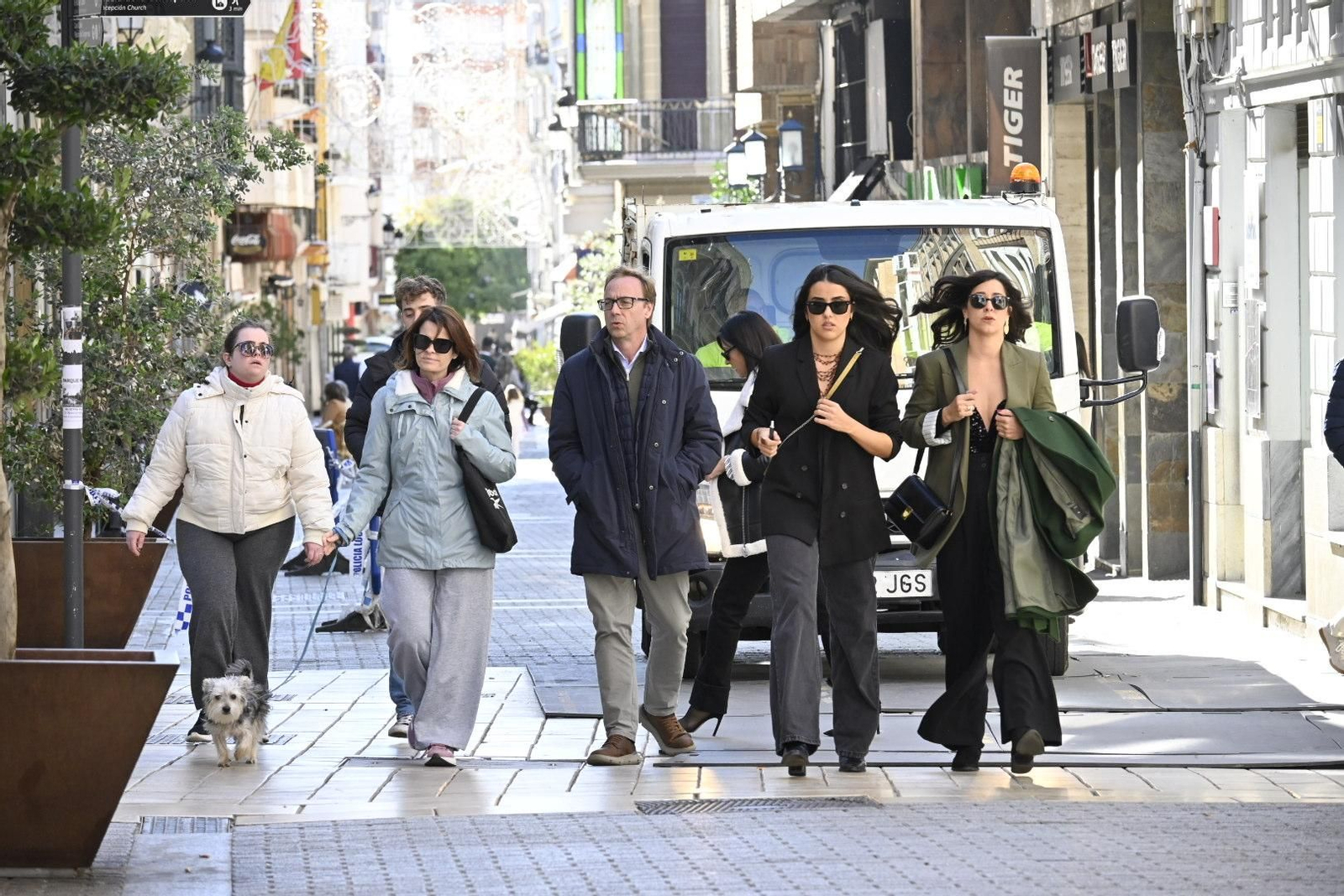 Imágenes de la mañana de domingo en Huelva