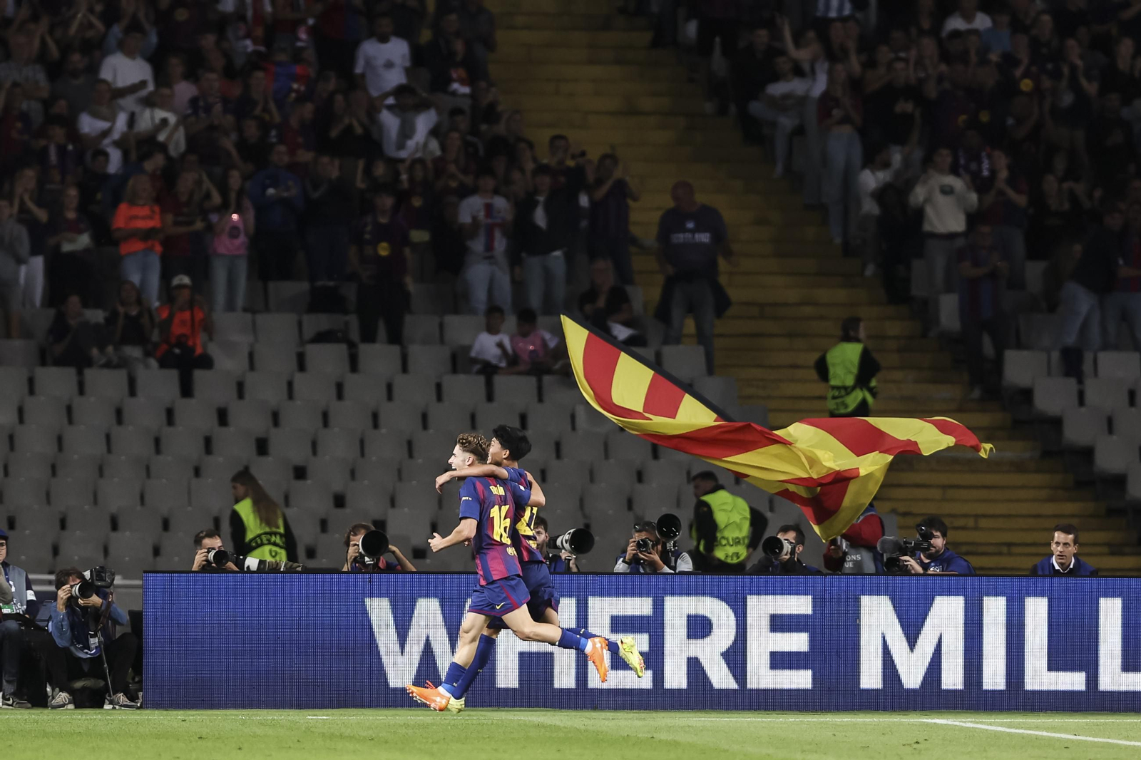 Las fotos del Barcelona-Olympiacos