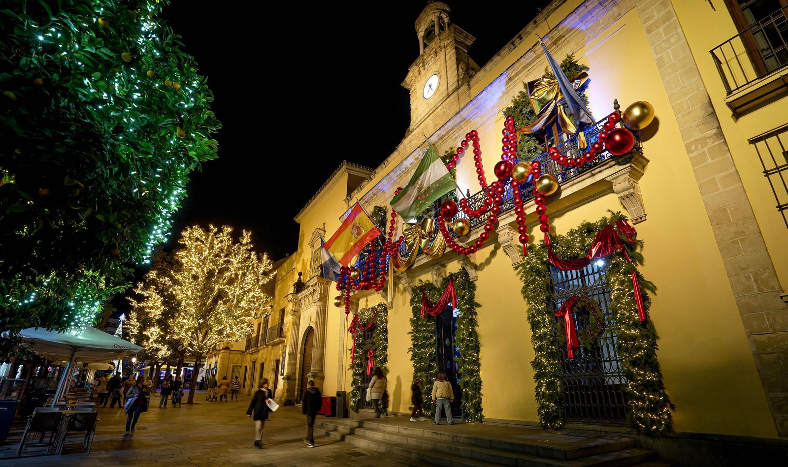Así luce Jerez en Navidad