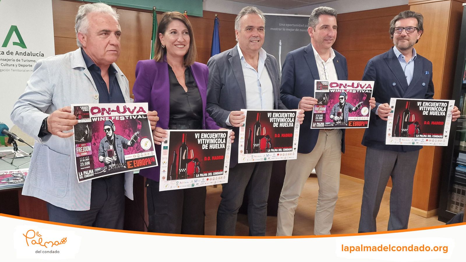 Presentación del VI Encuentro Vitivinícola de Huelva