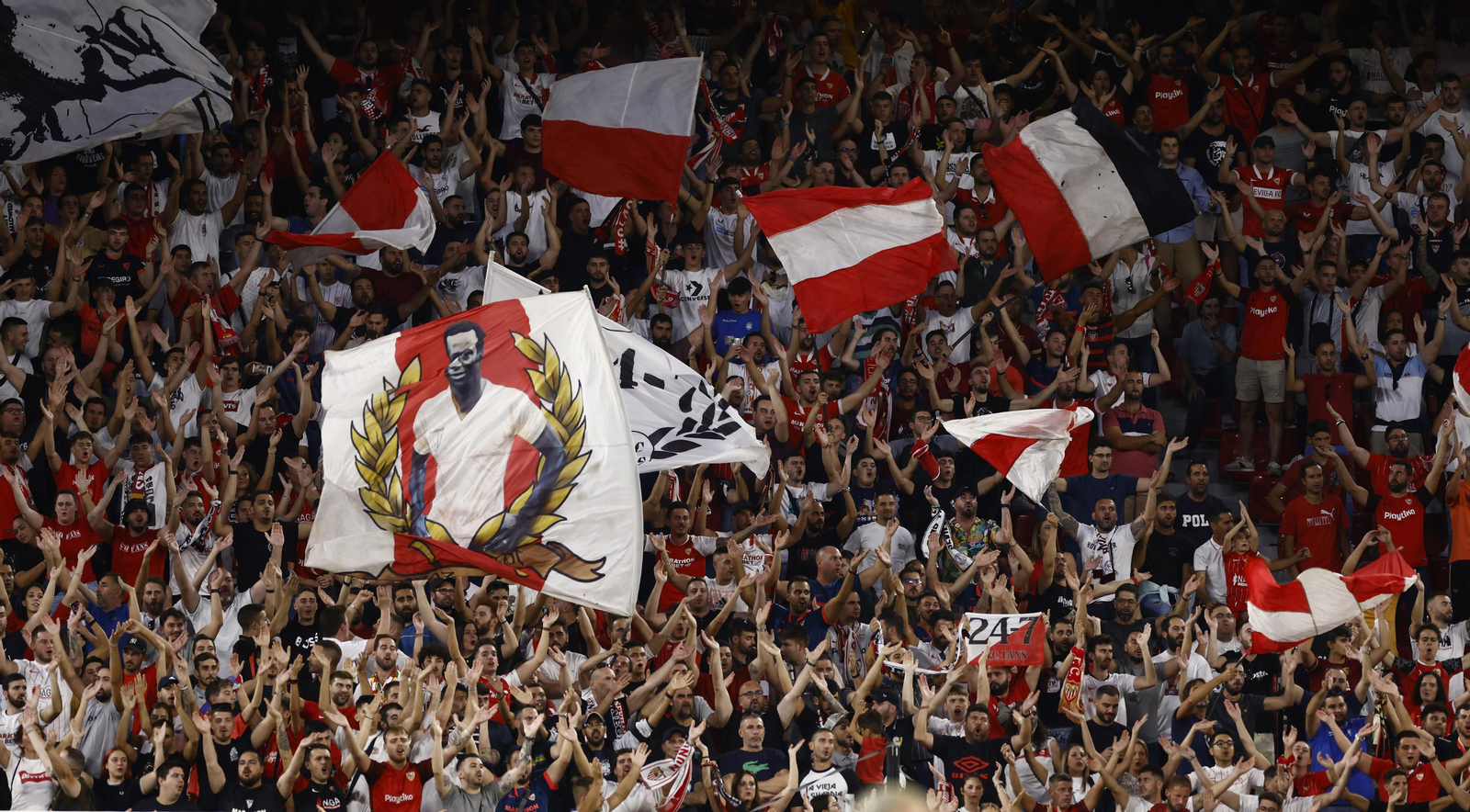 Las imágenes del Sevilla fc-Atlético de Madrid