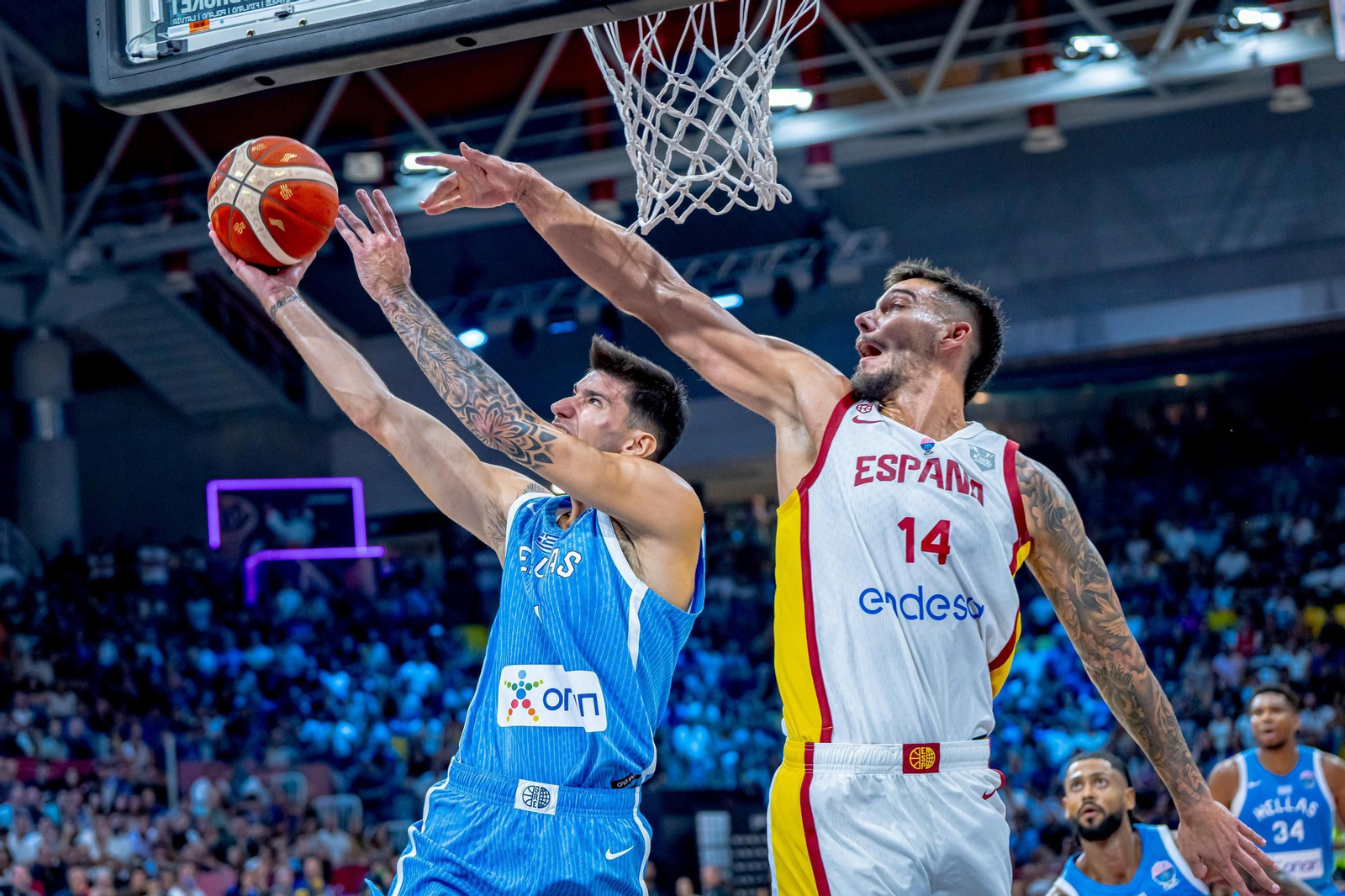 Las fotos del España - Grecia de baloncesto en el adiós de Scariolo