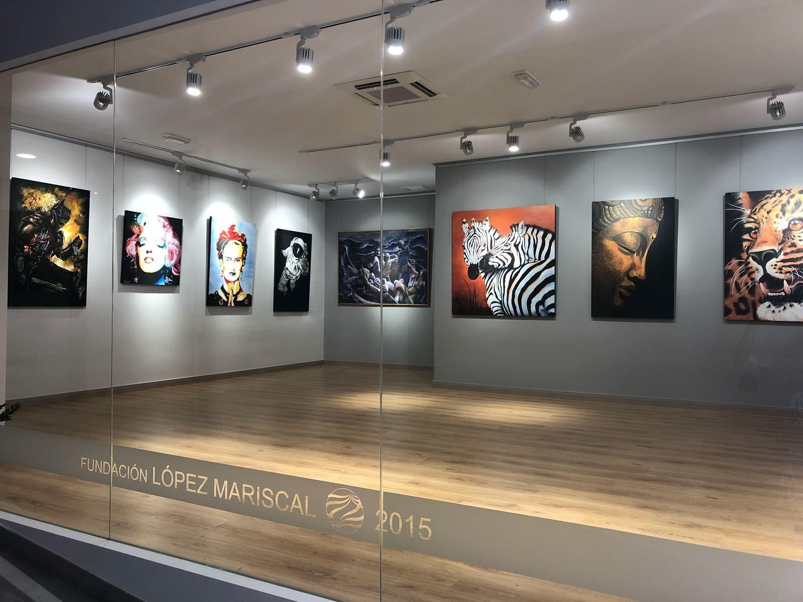 La sede de la Fundación López Mariscal, en Ubrique, cuenta también con una sala de exposiciones propia. La sede de la Fundación López Mariscal, en Ubrique, cuenta también con una sala de exposiciones propia.