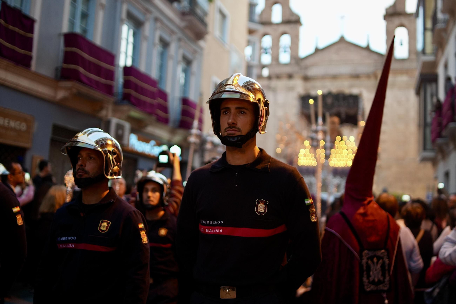 Misericordia en el Jueves Santo de Málaga, en imágenes