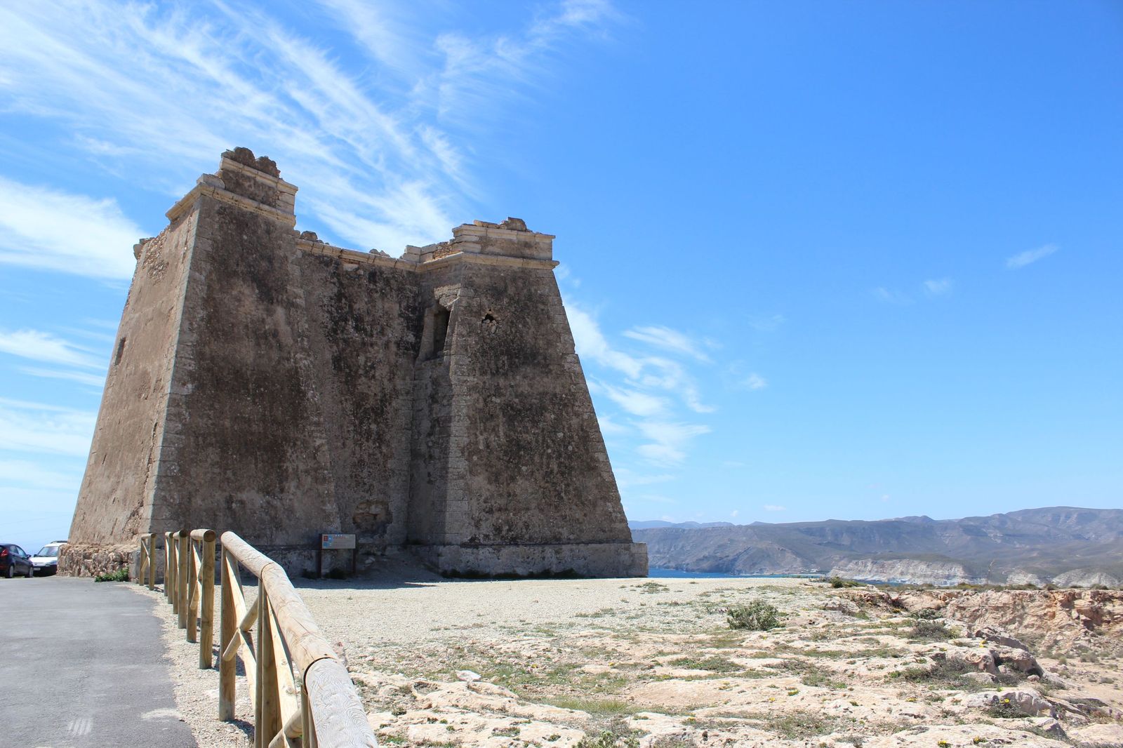 Vista de la torre de Mesa Roldán