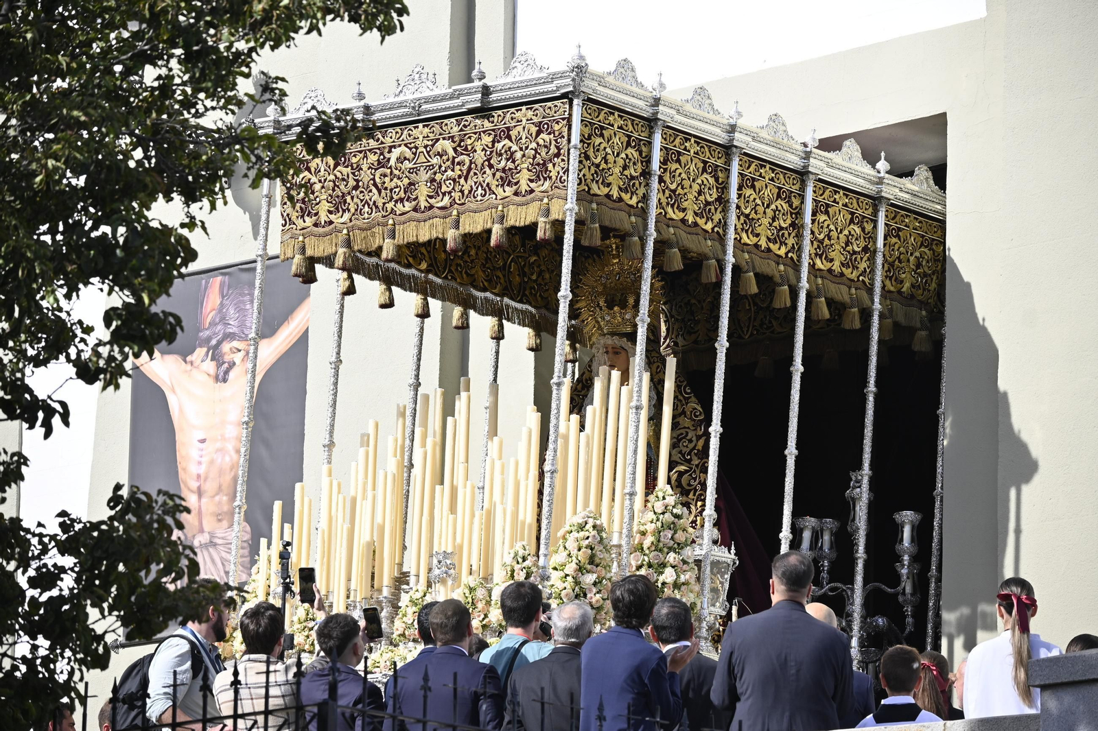 Extraordinaria de la Virgen del Valle de Huelva en imágenes